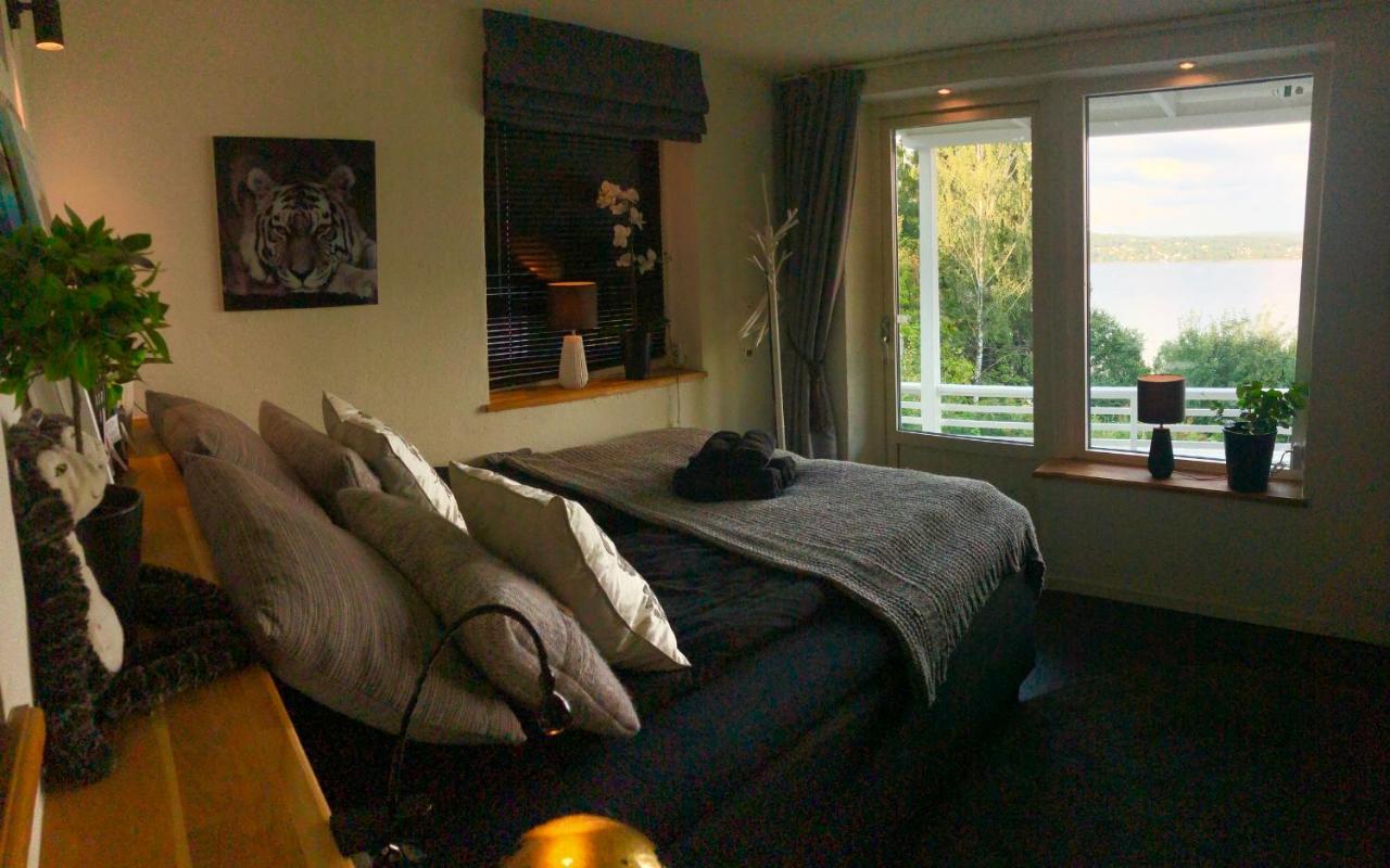 Lovely Studio Apartment Seaview & Private Sauna Lerum Exterior photo